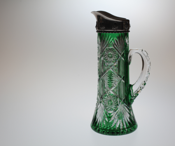 Dorflinger glass vase
